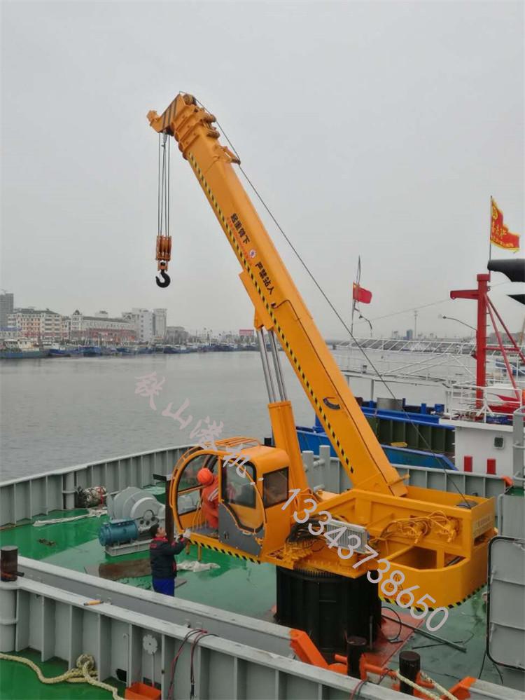 山東臨沂甲板起重機(jī)廠家起重機(jī)耐沖擊，制動性能好