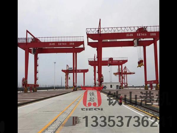 遼寧大連軌道式集裝箱龍門吊廠家軌道式集裝箱門式起重機作業(yè)效率高